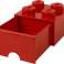 LEGO skuff for oppbevaringsklosser 4 RED (40051730) bilde 2