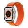 Apple Watch Ultra GPS + Cellular 49mm Titanium Orange Alpine Loop MQFL3FD/A bilde 2