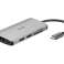 D-Link 8 V 1 USB-C Hub HDMI/Ethernet/Card Reader/USB-C DUB-M810 fotografija 2