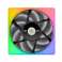 Thermaltake PC Case Fan ToughFan 12 3Pack - CL-F135-PL12SW-A billede 2