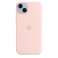 Apple iPhone 14 Plus silikoninis dėklas su MagSafe kreidos rožiniu MPT73ZM / A nuotrauka 2