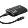 CableXpert USB-C–kaksi HDMI-sovitinta 4K 60Hz A-CM-HDMIF2-01 kuva 5