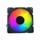 Gembird CPU chladicí ventilátor Huracan 12cm 100W LED 4 pin CPU-HURACAN-ARGB-X140 fotka 1