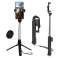 Selfie Stick Bluetooth Phone Tripod Phone Holder with p image 1