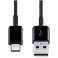 Originele Samsung USB-C Type C EP-DG970BBE 1m kabel Zwart foto 6