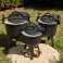 Pentola da campeggio, ferro, smalto calderone 10l Kinghoff KH-2243 foto 1