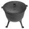 Pentola da campeggio, ferro, smalto calderone 10l Kinghoff KH-2243 foto 4