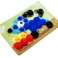 ART BUTTONS Großes Baby Mosaik MARIENKÄFER 52 Stück (sechseckige Chips) Bild 4
