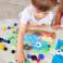 ART BUTTONS Großes Baby Mosaik MARIENKÄFER 52 Stück (sechseckige Chips) Bild 5