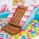 Candy Water Playground Pool - Zabava na napuhavanje s toboganima i igrama za djecu slika 1
