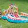 Candy Water Playground Pool - Zabava na napuhavanje s toboganima i igrama za djecu slika 2