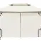 ÇADIR BAHÇE PAVYONU LUX GAZEBO 3X4M CIBINLIKLI VE DUVARLAR BEJ fotoğraf 2