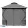 TUINPAVILJOEN TENT 2IN1 MET 3X3 KLAMBOE WANDEN foto 3