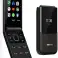 Nokia 2720 Flip Kapaklı Kıdemli Siyah Kırmızı fotoğraf 2