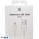 Apple 1M Lightning Cable for iPhone, iPad and iPod - USB Charging & Syncing image 1