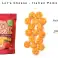 "Let's Cheese" Ropogós sajtos snack 50g 3 íz kép 3