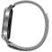 Milanaise-Armband Alogy Edelstahl für Smartwatch 22mm Sr Bild 3