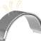 Milanese Strap Bracelet Alogy Stainless Steel for Smartwatch 22mm Sr image 6