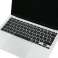 Alogy beschermkap siliconen toetsenbord cover voor Apple Macb foto 5
