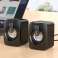 USB 2.0 Computer Speakers Alogy Mini Stereo Wired Speakers HIFI with m image 5