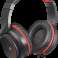 DEFENDER HEADPHONES WITH APEX MICROPHONE BLACK AND RED image 1