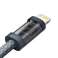 USB C kabel za Lightning Baseus dinamičku seriju 20W 2m sive boje slika 2