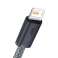 USB-кабель для серии Lightning Baseus Dynamic 2.4A 2 м серый изображение 4