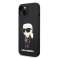 Veske Karl Lagerfeld KLHMP14SSNIKBCK for iPhone 14 6 1" hardcase silisium bilde 1