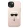 Fodral Karl Lagerfeld KLHCP14MSLKHLP för iPhone 14 Plus 6 7" hardcase Sil bild 4