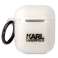 Karl Lagerfeld beschermende hoofdtelefoon case voor AirPods 1/2 transpa cover foto 1