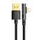 Kabel kątowy Prism USB do lightning Mcdodo CA 3510  1.2m  czarny zdjęcie 3
