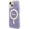 İPhone 14 6.1 "hardcase 4G MagSafe için Guess Case GUHMP14SH4STU fotoğraf 2