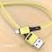 USAMS Cable U52 USB C 2A Fast Charge 1m yellow image 5