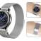 Milánský popruh náramek Alogy z nerezové oceli pro smartwatch 22mm sr fotka 4