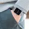 Milanaise-Armband Alogy Armband für Apple Watch 38/40/41mm silber Bild 4