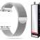 Milanaise-Armband Alogy Armband für Apple Watch 38/40/41mm silber Bild 5