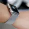 Milanaise-Armband Alogy Armband für Apple Watch 38/40/41mm silber Bild 3