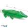 AUFBLASBARE ALLIGATORMATRATZE ZUM SCHWIMMEN 168CM Bild 3
