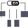 Camera Cap Cover x6 Alogy for Macbook Laptop Black kép 3