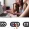 Camera Cap Cover x6 Alogy for Macbook Laptop Black kép 4