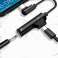 Alogy USB C til USB C Type C Mini Jack 3 5 mm adapter med chip bilde 3