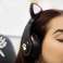 Langattomat LED RGB on-ear Bluetooth 5.0 -kuulokkeet lapsille korvalla kuva 5