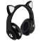 Langattomat LED RGB on-ear Bluetooth 5.0 -kuulokkeet lapsille korvalla kuva 6
