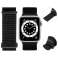 Нейлоновый ремешок Alogy с Velcro для Apple Watch 1/2/3/4/5/6/7/8/SE/Ult изображение 2