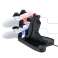 Cargador de controlador dual Docking Station 2x Pad para PlayStatio fotografía 3