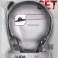 DEFENDER HEADPHONES WITH MIKR AURA 102 BLACK image 1