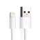 Choetech sertifisert kabel USB A-kabel Lyn MFI 1 8m hvit bilde 1