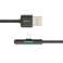 Baseus haakse nylon USB-kabel Lightning gaming-kabel 2.4A 1m foto 1