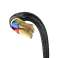 Baseus haakse nylon USB-kabel Lightning gaming-kabel 1.5A 2m foto 3