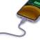 Baseus Цветен кабел USB / Lightning 2.4A 1.2m лилав CA картина 5